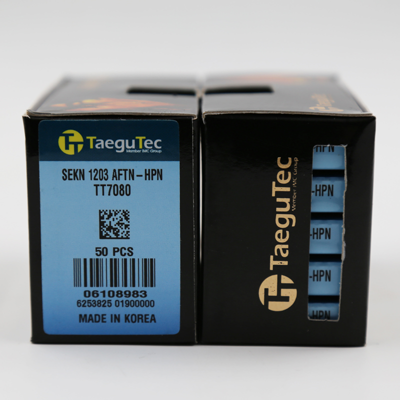 供應特固克CNC銑刀片 SEKN 1203 AFTN-HPN TT7080 銑刀刀具批發