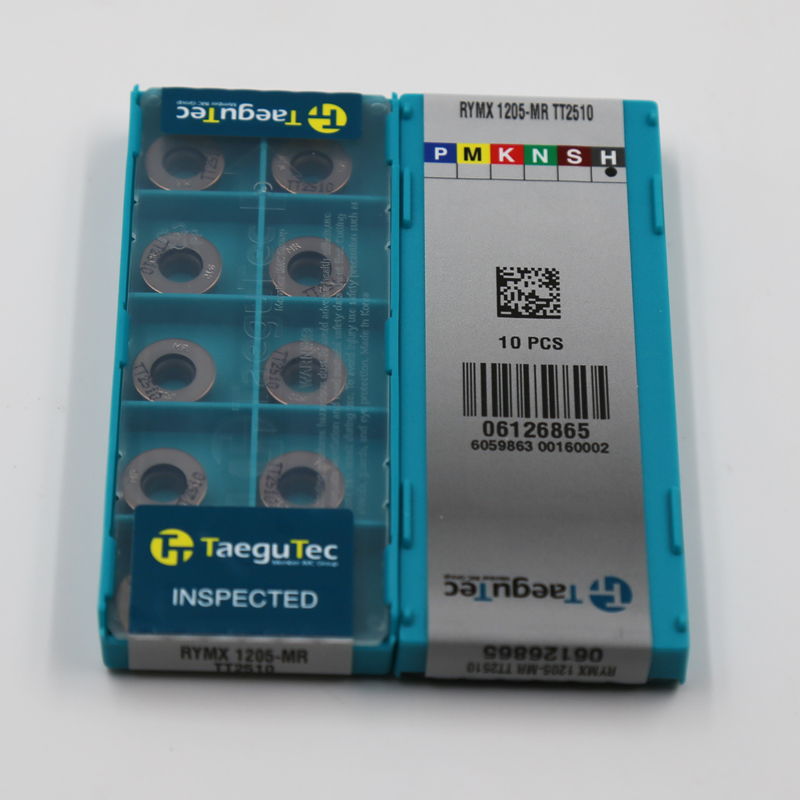 供應特固克高硬度加工刀片RYMX 1205-MR TT2510 特固克數控銑刀批發
